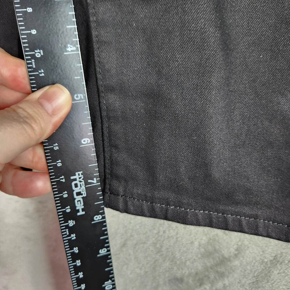 NYDJ Ella Bermuda Shorts Women 8P Petite Black Lift Tuck Stretch‎ Denim A591706